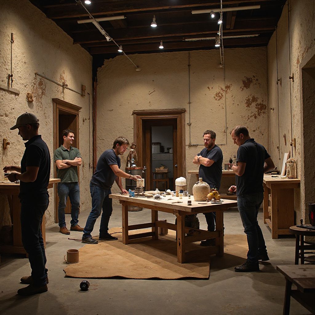 Escape room construction workshop